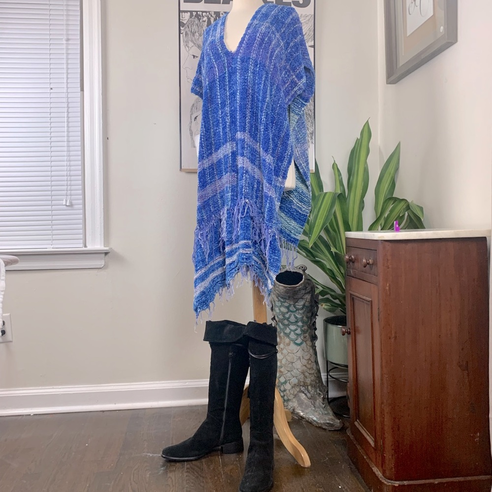 One of a kind handmade poncho!